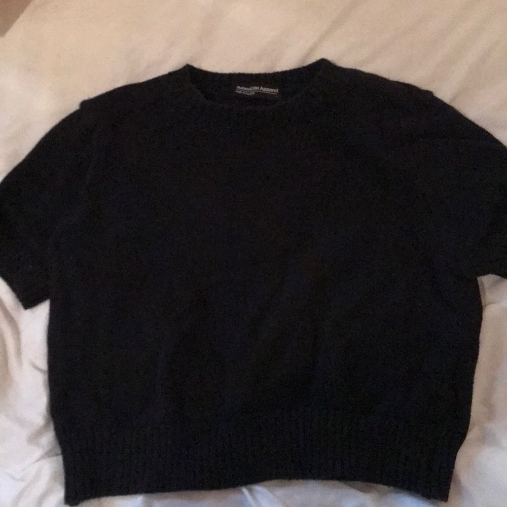 Shirt Sleeve Knit sweater AA